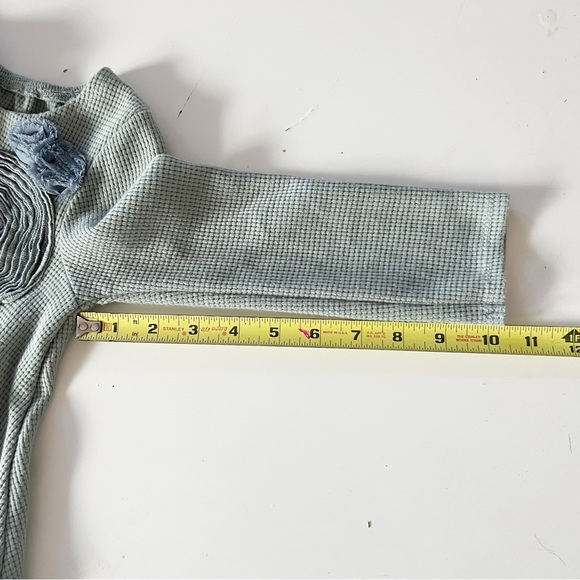 Pippa & Julie Knit Top With Flower Appliqué - Picture 13 of 15